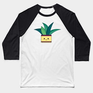 Cute Birds Nest Fern Baseball T-Shirt